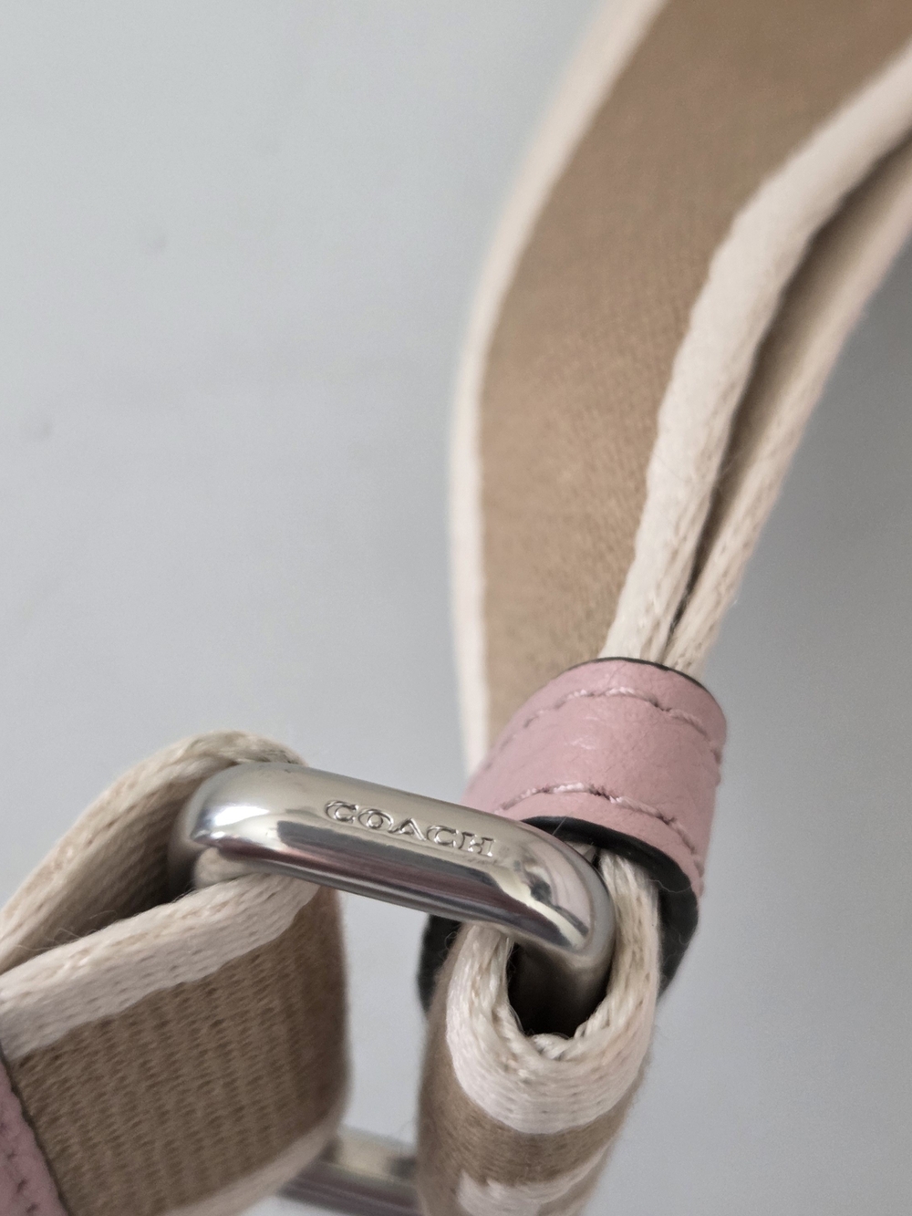 Coach Webbing Crossbody Strap In Mutli - Picture 5 of 7